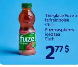 Walmart Fuze raspberry iced tea offer