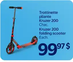 Walmart Kruzer 200 folding scooter offer