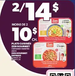 Provigo PLATS CUISINÉS ZEN GOURMET | ZEN GOURMET ENTREES offer