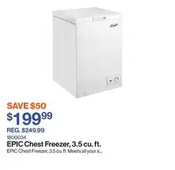 Patrick Morin Chest Freezer, 3.5 cu. ft offer