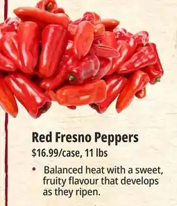 Farm Boy Red Fresno Peppers offer
