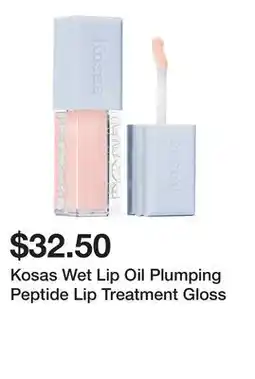 Sephora Kosas Wet Lip Oil Plumping Peptide Lip Treatment Gloss offer