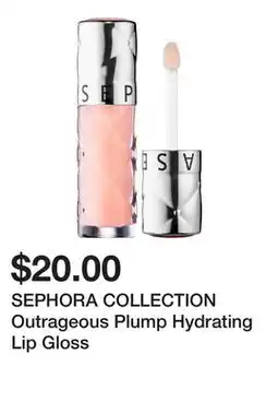 Sephora SEPHORA COLLECTION Outrageous Plump Hydrating Lip Gloss offer