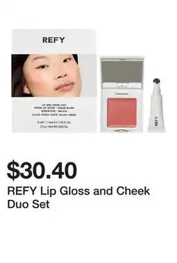 Sephora REFY Lip Gloss and Cheek Duo Set offer