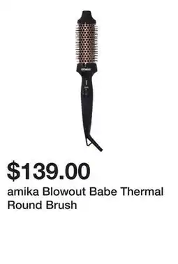 Sephora amika Blowout Babe Thermal Round Brush offer