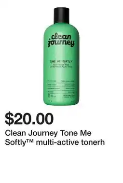 Sephora Clean Journey Tone Me Softly multi-active tonerh offer