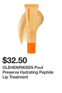 Sephora OLEHENRIKSEN Pout Preserve Hydrating Peptide Lip Treatment offer