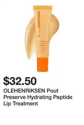 Sephora OLEHENRIKSEN Pout Preserve Hydrating Peptide Lip Treatment offer