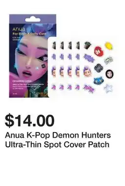 Sephora Anua K-Pop Demon Hunters Ultra-Thin Spot Cover Patch offer