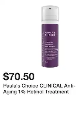 Sephora Paula's Choice CLINICAL Anti-Aging 1% Retinol Treatment offer