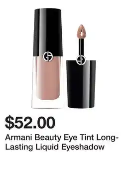 Sephora Armani Beauty Eye Tint Long-Lasting Liquid Eyeshadow offer