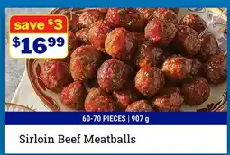 M & M Food Market Sirloin Beef Meatballs offer
