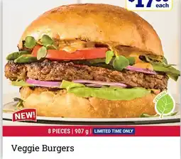 M & M Food Market Veggie Burgers offer