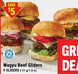 M & M Food Market Wagyu Beef Sliders offer