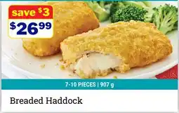 M & M Food Market Breaded Haddock offer