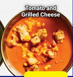 M & M Food Market Tomato and Grilled Cheese Soups offer