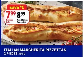 M & M Food Market ITALIAN MARGHERITA PIZZETTAS offer