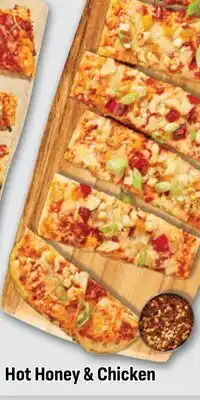 M & M Food Market Hot Honey & Chicken Flatbread offer