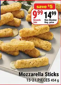 M & M Food Market Mozzarella Sticks offer