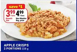 M & M Food Market APPLE CRISPS offer