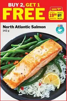 M & M Food Market North Atlantic Salmon offer