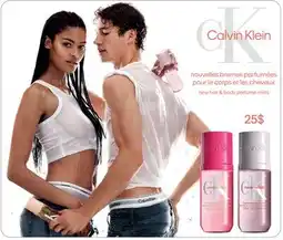 Jean Coutu Calvin Klein New Hair & Body Perfume Mists offer