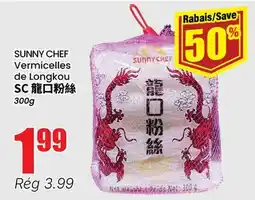 Btrust Supermarket SUNNY CHEF Vermicelles de Longkou offer