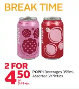 Rexall POPPI Beverages offer
