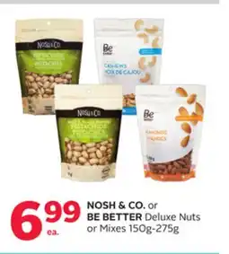 Rexall NOSH & CO. or BE BETTER Deluxe Nuts or Mixes offer
