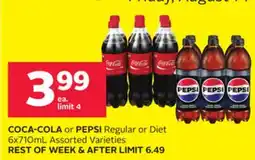 Rexall COCA-COLA or PEPSI offer