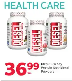 Rexall Whey Protein Nutritional Powders offer