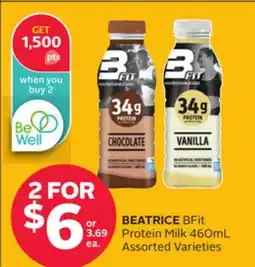 Rexall BFIT PROTEIN MILK offer