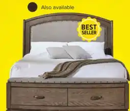 Leon's Camelot 3 - Piece Queen Storage Bed - Burnished Beige offer