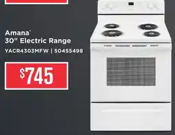 Leon's Amana 30 Electric Range offer