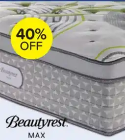 Leon's Beautyrest Max Glow Euro Top Medium Queen Mattress offer
