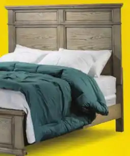 Leon's Emma 3-Piece Queen Bed - Oak offer