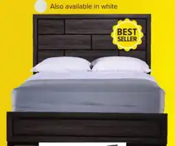 Leon's Fog 3-Piece Queen Bed - Grey, Black offer