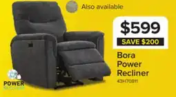 Leon's Bora Power Recliner - Dark Grey offer
