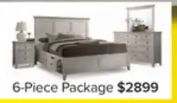 Leon's San Mateo 6-Piece Queen Storage Bedroom Package - Antique White offer