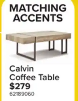 Leon's Calvin 43 Coffee Table - Beige offer