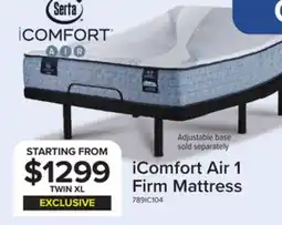Leon's iComfort Air 1 Firm Mattress offer