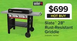Leon's Weber Slate 28 Rust-Resistant Griddle - 1501345 offer