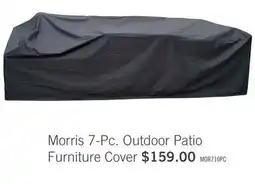 The Brick Morris 7-Piece & 10-Piece Outdoor Patio Furniture Cover - Water Resistant, Dustproof - Grey offer
