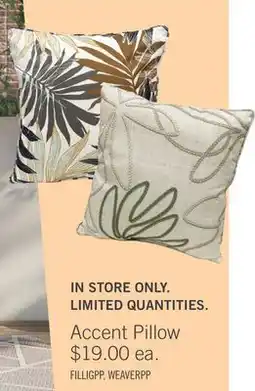 The Brick Accent Pillow offer