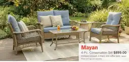 The Brick Mayan 4-Piece Patio Set offer