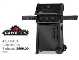 The Brick Napoleon 365 43,000-BTU Propane Gas BBQ with Infrared Side Burner - FP365DSIBPMK-1 offer