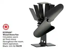 Home Hardware Wood Stove Fan offer