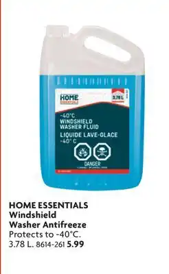 Home Hardware Windshield Washer Antifreeze offer