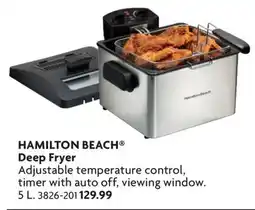 Home Hardware Deep Fryer offer