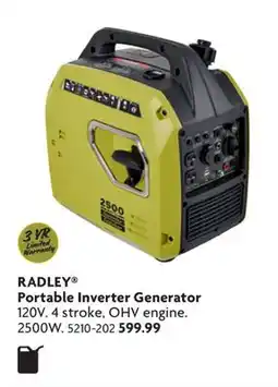 Home Hardware Portable Inverter Generator offer